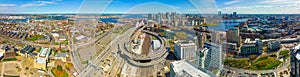 Boston Financial District skyline, USA