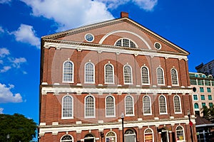 Boston Faneuil Hall in Massachusetts USA