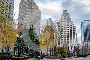 Boston Financial District Buildings - Boston, Massachusetts, USA