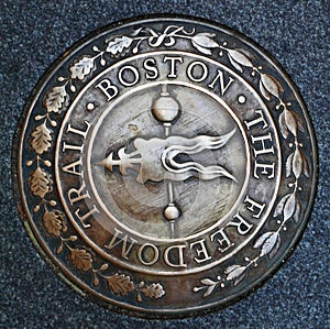 Boston Freedom Trail Emblem photo