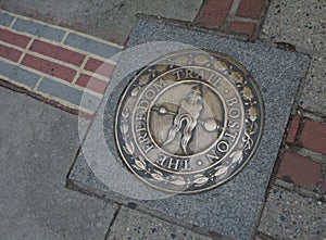 Boston Freedom Trail Emblem photo