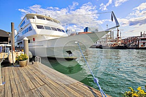 Boston Harbor and harbor boat tours