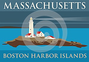 Boston Harbor lighthouse