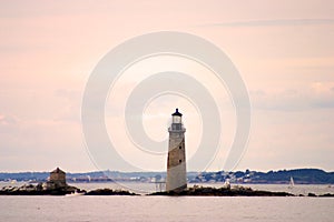 Boston Harbor lighthouse is the oldest lighthouse in New England.