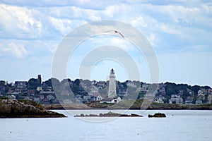 Boston Harbor lighthouse is the oldest lighthouse in New England