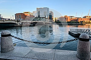 Boston Harbor Seaport during day time