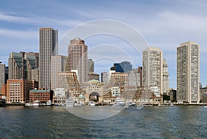 Boston Harbor and Skyline