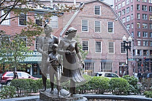 Boston Irish Famine Monument