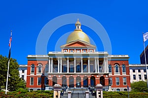 Boston Massachusetts State House golden dome