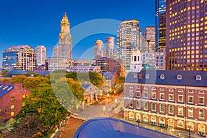 Boston, Massachusetts, USA Cityscape