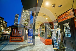 Boston Tea Party Museum in Massachusetts, USA