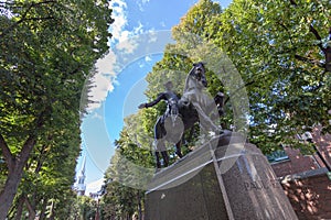 Boston Paul Revere Statue photo