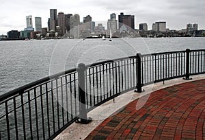 Boston from the Pier