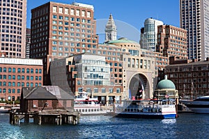 Boston Rowes Wharf in Massachusetts