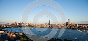 Boston's Back Bay and Cambridge, MA