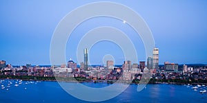 Boston's Back Bay and Cambridge, MA