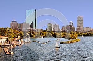 Boston Skyline from Cambridge