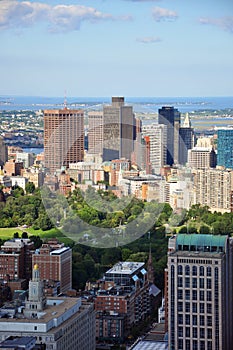 Boston Skyline, Massachusetts, USA