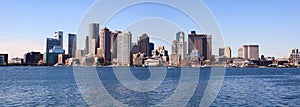 Boston skyline panorama