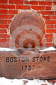 Boston Stone in downtown