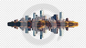 boston view city skyline