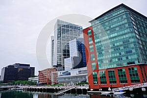 Boston waterfront building
