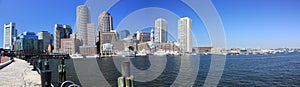 Boston Waterfront Panorama