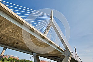 Boston, Zakim Bunker Hill Memorial Bridge