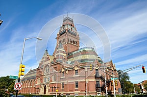 Bostonâ€™s Unitarian cathedral, Harvard, USA