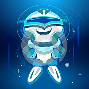 Bot. Chatbot. Robot in Vector