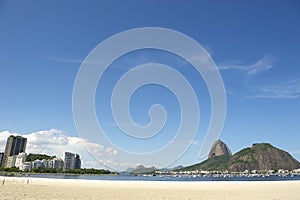 Botafogo Beach with Sugarloaf Mountain Rio de Janeiro