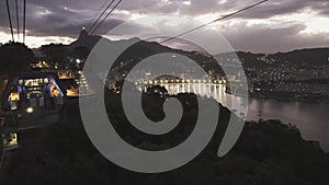 Botafogo from the mt Sugarloaf Cable Car in Rio De Janeiro, Brazil