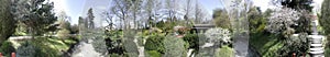 Botanic garden, 360 degrees panorama