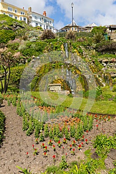 Botanic gardens Ventnor Isle of Wight south coast of the island tourist town