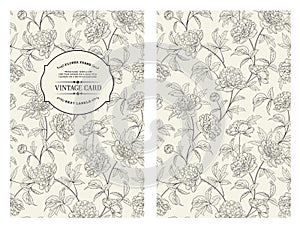 Botanical cover design.