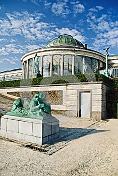 Botanical garden in Brussels