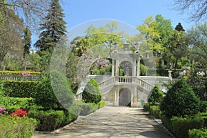 Botanical garden in Coimbra