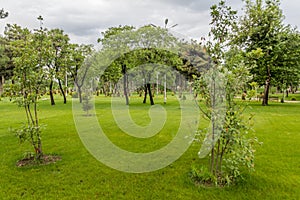 Botanical Garden in Dushanbe, capital of Tajikist