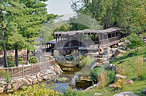 Botanical garden in Madison, Wisconsin photo