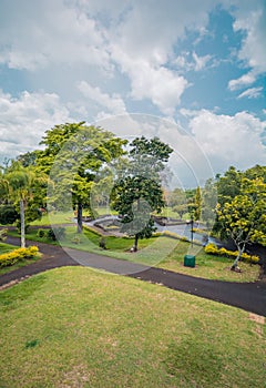 Botanical Garden Pamplemousses, Mauritius.