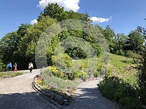 Botanical Garden of the University of Zurich or Botanischer Garten der Universitaet Zuerich