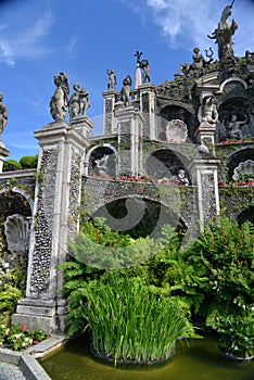 Botanical gardens, Borromeo palace, Isola bella.
