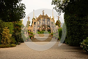 Botanical gardens, Borromeo palace, Isola bella.