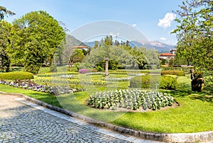 Botanical Gardens of Villa Taranto, Verbania, Italy.