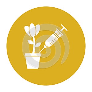 Botany testing Isolated Vector icon that can be easily modified or edited