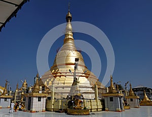 Botataung Paya in Yangon, Myanmar