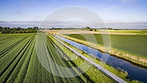 Boterdiep canal near between Doodstil and Kantens