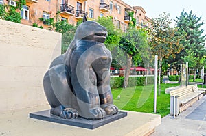 The Botero's Cat in Yerevan