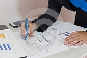 Both accountants have checked the company`s finances. Have checked the work and profit of the company In order to plan for