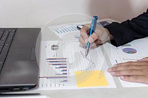 Both accountants have checked the company`s finances. Have checked the work and profit of the company In order to plan for